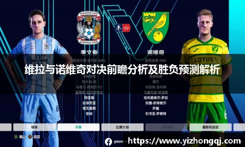 维拉与诺维奇对决前瞻分析及胜负预测解析
